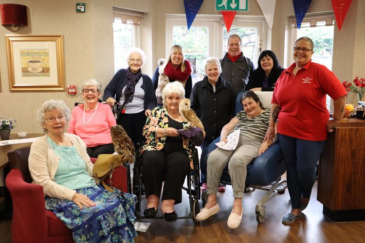 Eagle-eyed Colne View residents welcome feathered friends